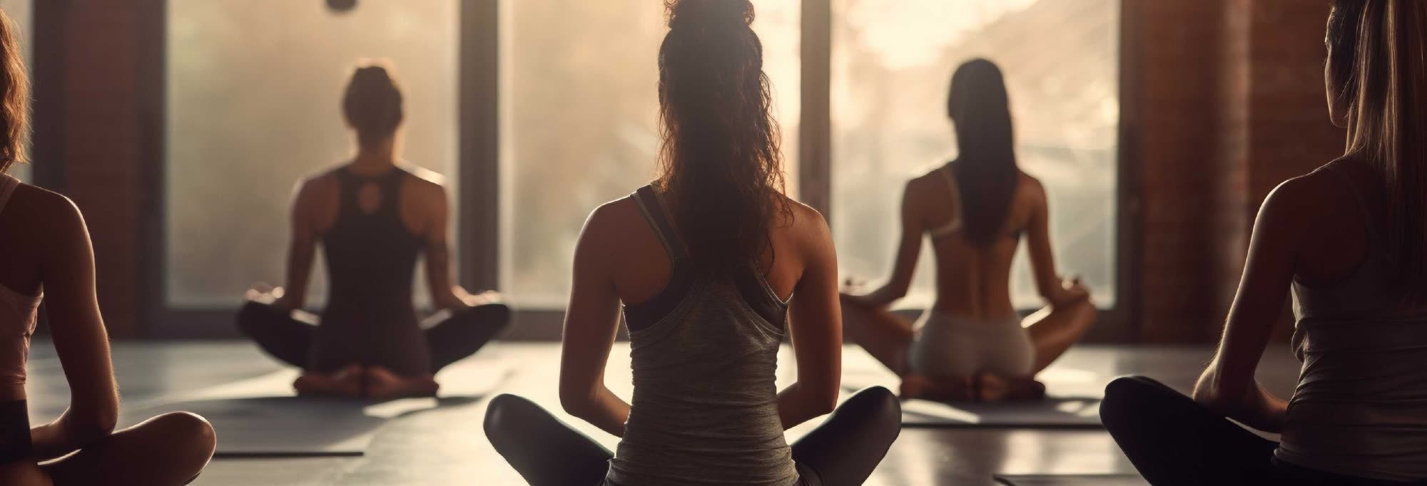 Group yoga session at Luma Biohacking Resort